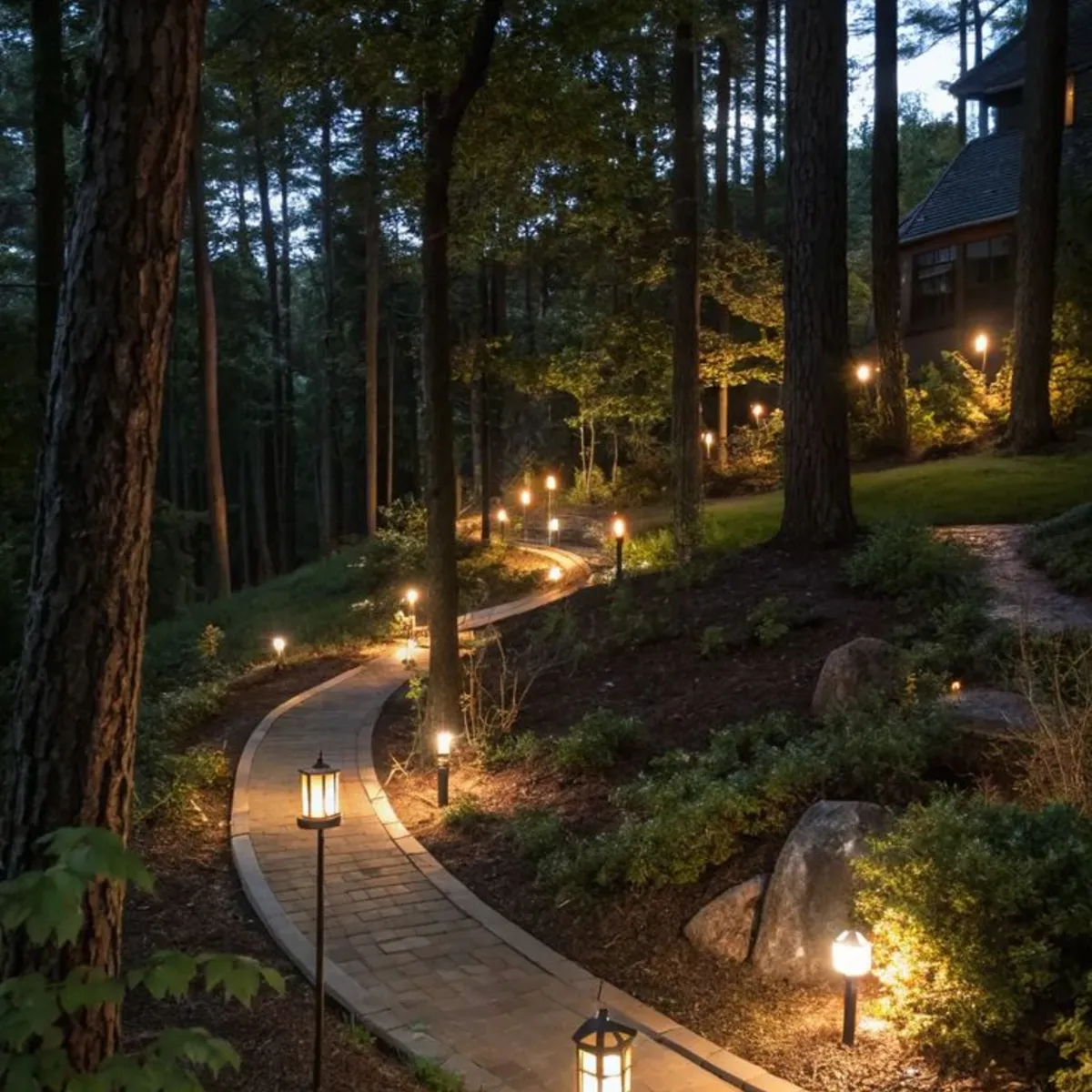 Luxury hillside villa exterior at Divine Buildcon, Uttarakhand