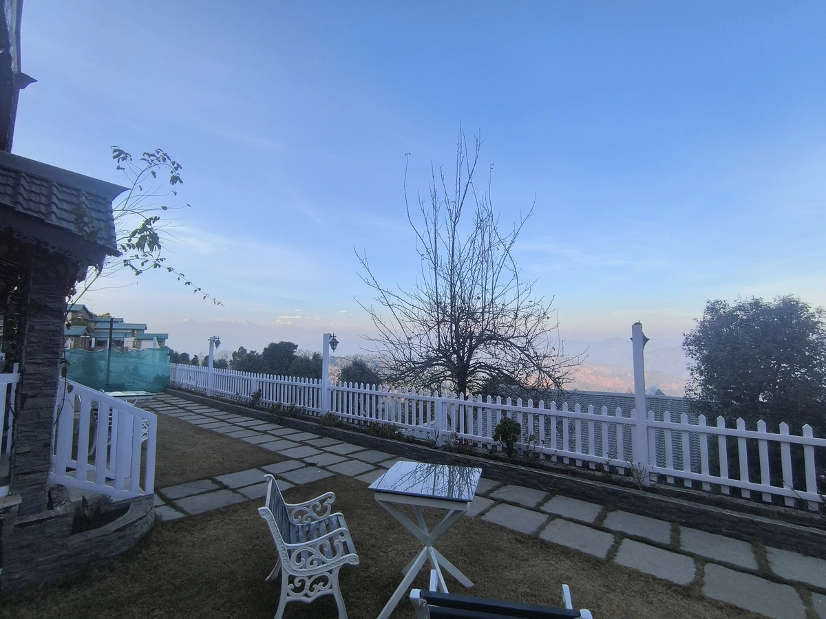 On-site view with landscaped surroundings